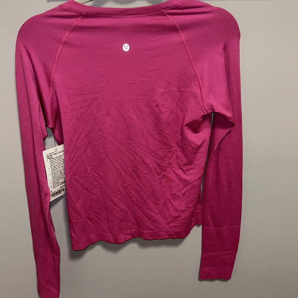 lululemon athletica Pink Long Sleeve Top